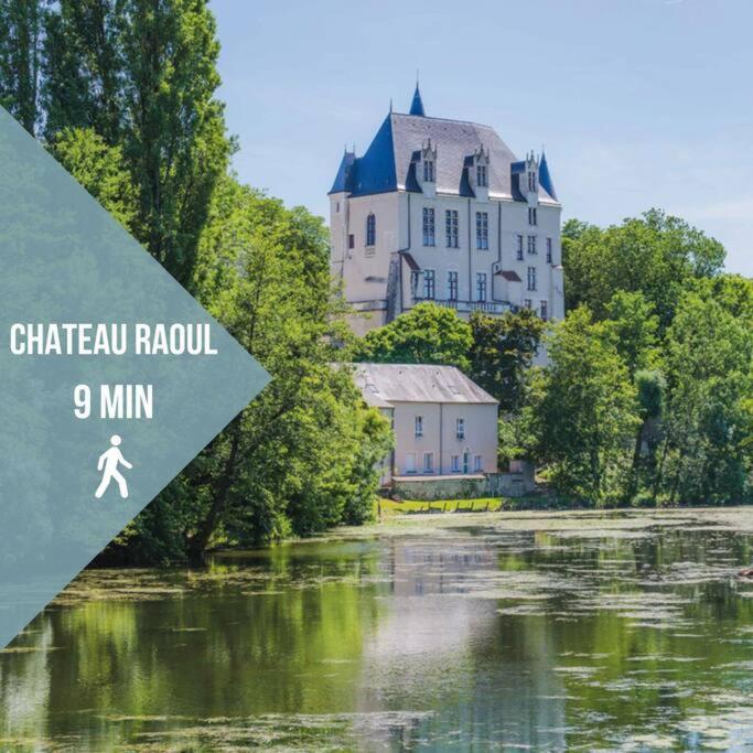 Le Bertrand • Le Raffinement En Coeur De Ville Châteauroux Eksteriør billede
